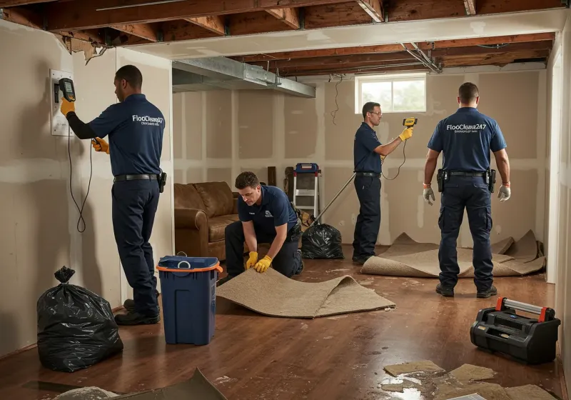 Flood DamageMaterial Assessment and Debris Removal process in Marshall, NC